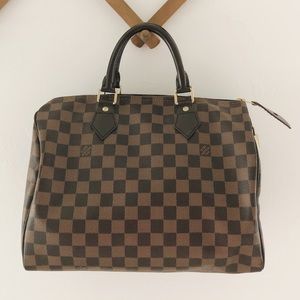 Louis Vuitton Speedy 30 Damier Ebene